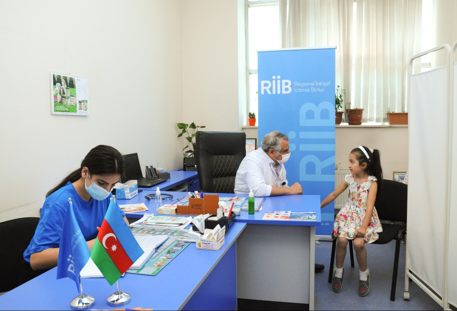 Regionlarda aztəminatlı və digər həssas kateqoriyalara aid ailələrdən olan uşaqlar arasında onkoloji müayinələr aparılır