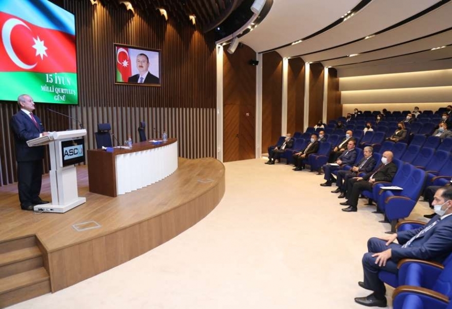 Gəmiçilikdə Milli Qurtuluş Gününə həsr olunmuş tədbir keçirilib