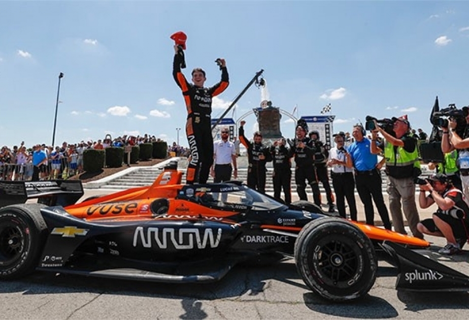 IndyCar: О’Вард одержал красивую победу в Детройте
