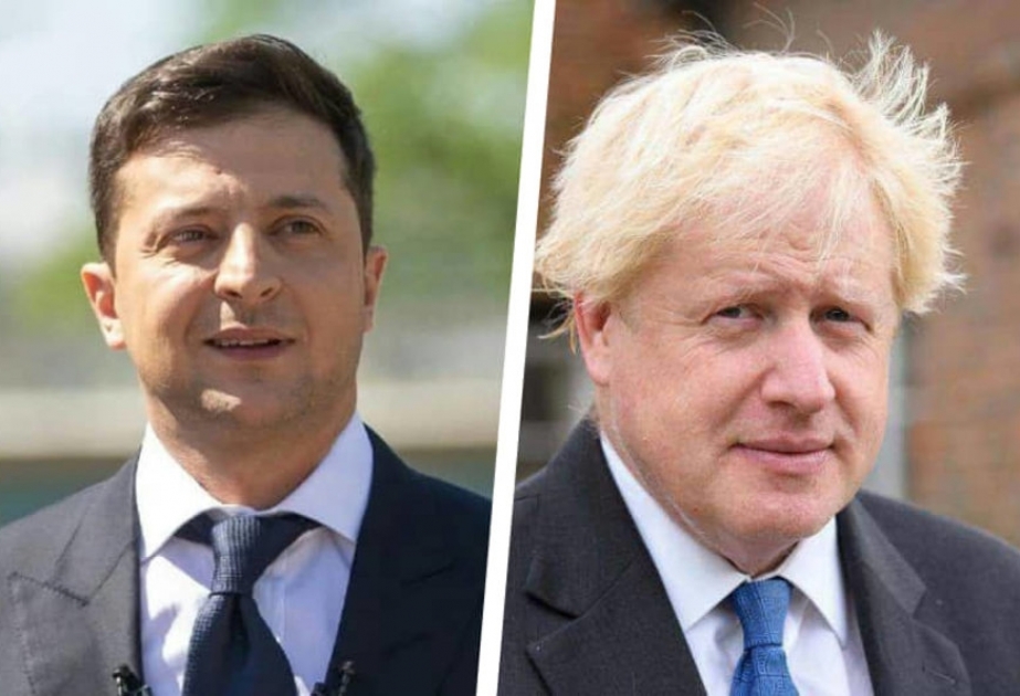 Líderes de Ucrania y Reino Unido discuten membresía a la OTAN