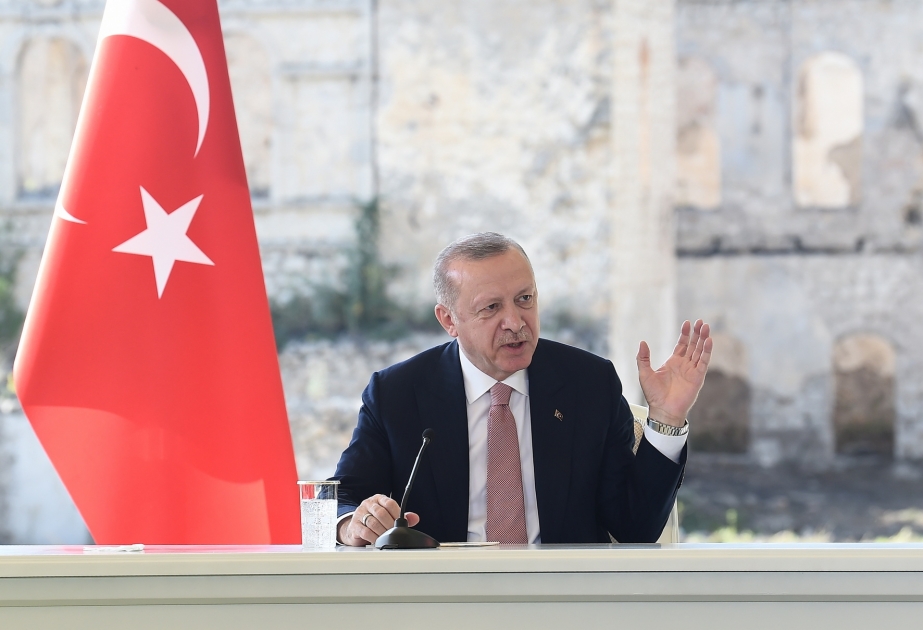 Recep Tayyip Erdogan: As a result of the 44-day war, Karabakh returned to its owners