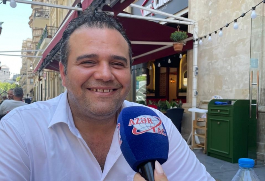 Türkiyəli azarkeş: Bakıda azərbaycanlı azarkeşlərin fəal dəstəyi ilə komandamızın Uelsə qalib gələcəyinə inanıram