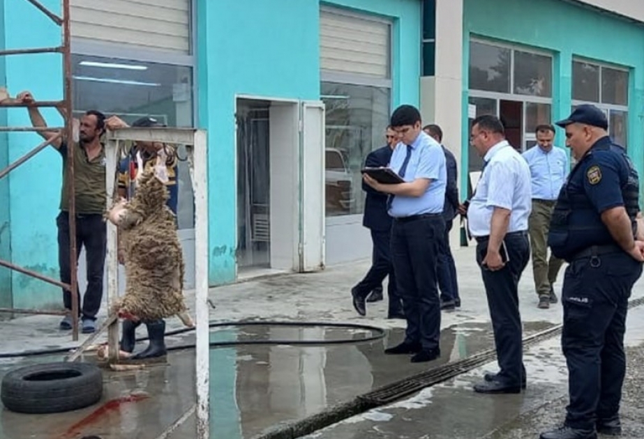 Xaçmaz rayonunda qanunsuz heyvan kəsimi fəaliyyətinin qarşısının alınması məqsədilə monitorinqlər aparılıb