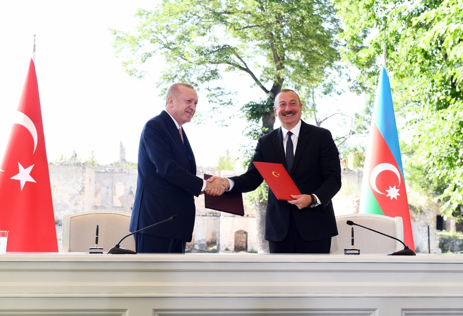 Şuşa Bəyannaməsi: Türkiyə-Azərbaycan əlaqələrinin mövcud səviyyəsi regional və beynəlxalq sülh və rifaha töhfə verir