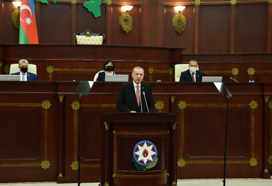 Türkiyə Prezidenti: Qarabağın azad edilməsi Azərbaycanın son otuz ilinin ən önəmli hadisəsidir