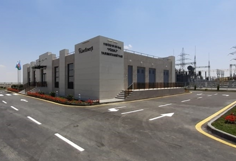 La subestación de Fuzuli, junto con la ciudad, también proporcionará electricidad a 10 pueblos