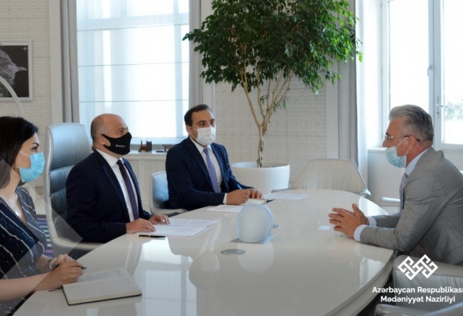 Le ministre de la Culture rencontre l’ambassadeur croate en Azerbaïdjan