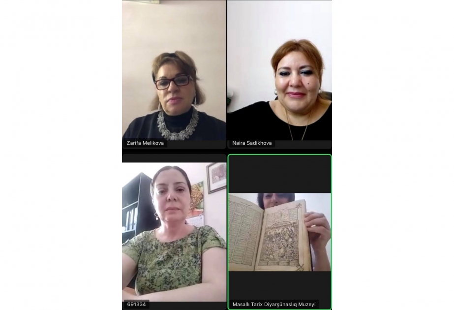 “Nizami irsini yaşadaq” adlı onlayn regional seminar keçirilib
