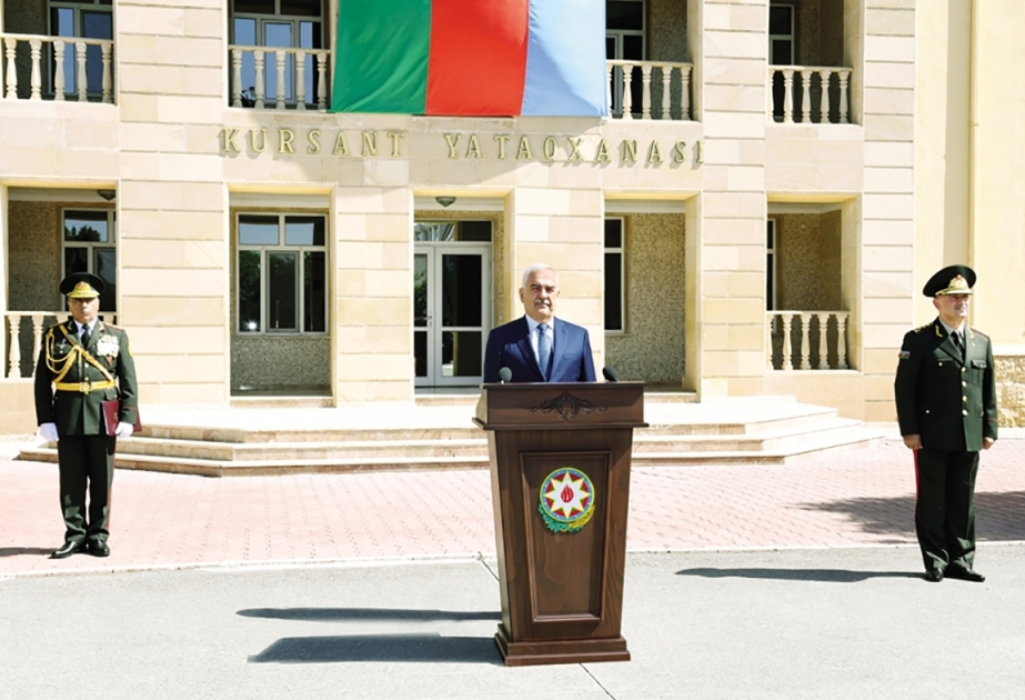 Состоялась церемония выпуска курсантов Военного лицея имени Гейдара Алиева