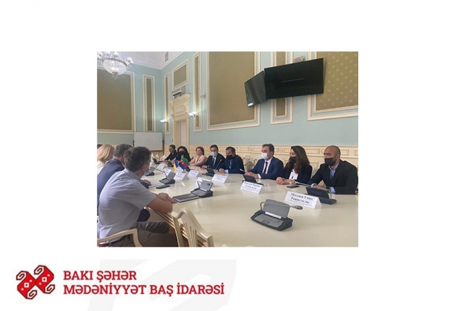 Bakı Şəhər Mədəniyyət Baş İdarəsi nümayəndə heyətinin Ukraynada görüşləri davam edir