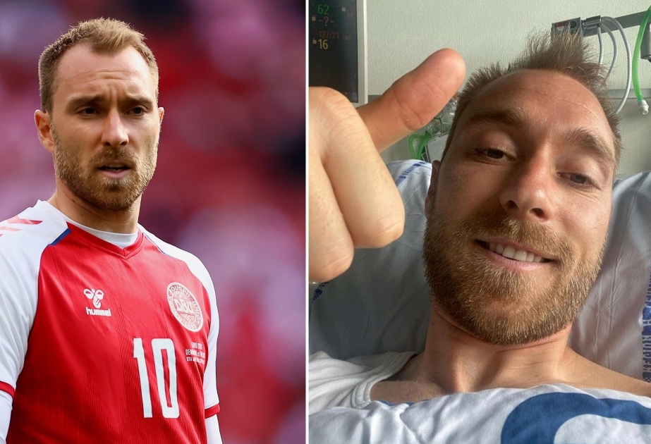 Danimarka milli futbol komandasının üzvü Kristian Eriksen uğurlu əməliyyatdan sonra xəstəxanadan evə buraxılıb