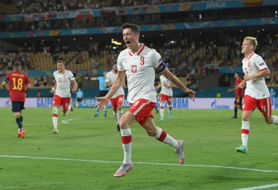 Левандовски принес Польше ничью в матче против Испании