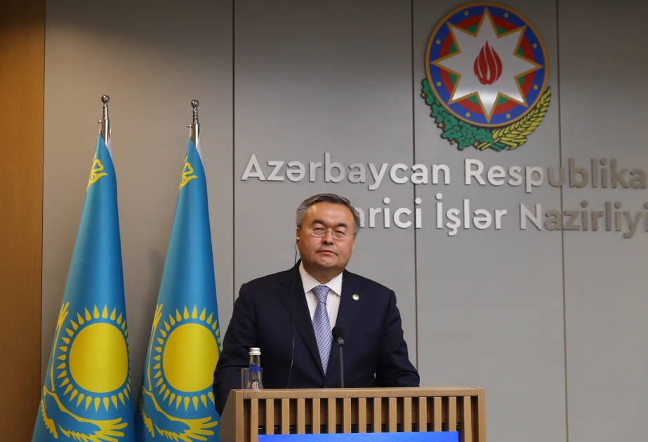 Мухтар Тлеуберди: Казахстан придает большое значение сотрудничеству с Азербайджаном
