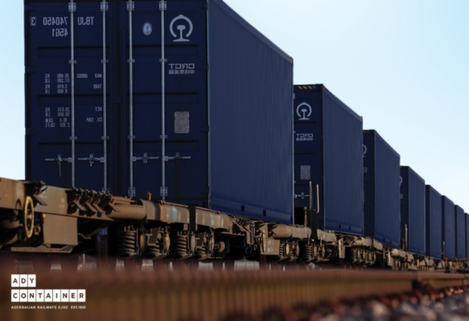 “Şimal-Cənub” nəqliyyat dəhliz ilə ilk konteyner blok qatarı yola düşüb