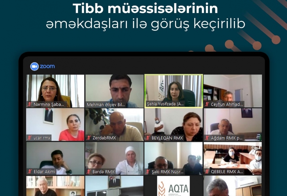 Tibb müəssisələrinin əməkdaşları ilə görüş keçirilib