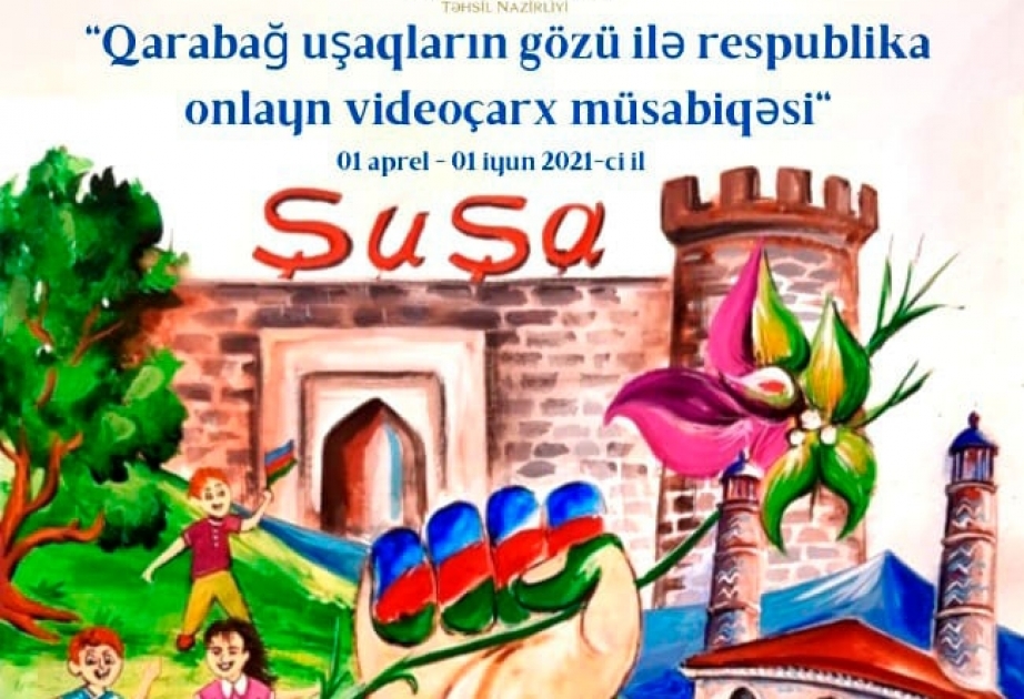 “Qarabağ uşaqların gözü ilə” müsabiqəsinin qalibləri müəyyənləşib