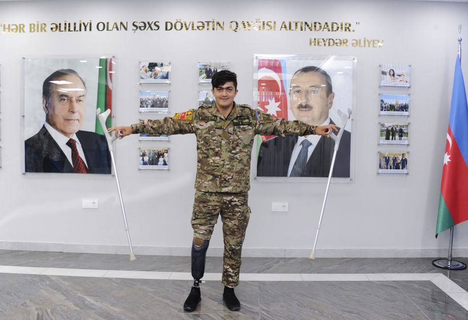 Vətən müharibəsində yaralanmış 33 qazi yüksək texnologiyalı protezlərlə təmin olunub