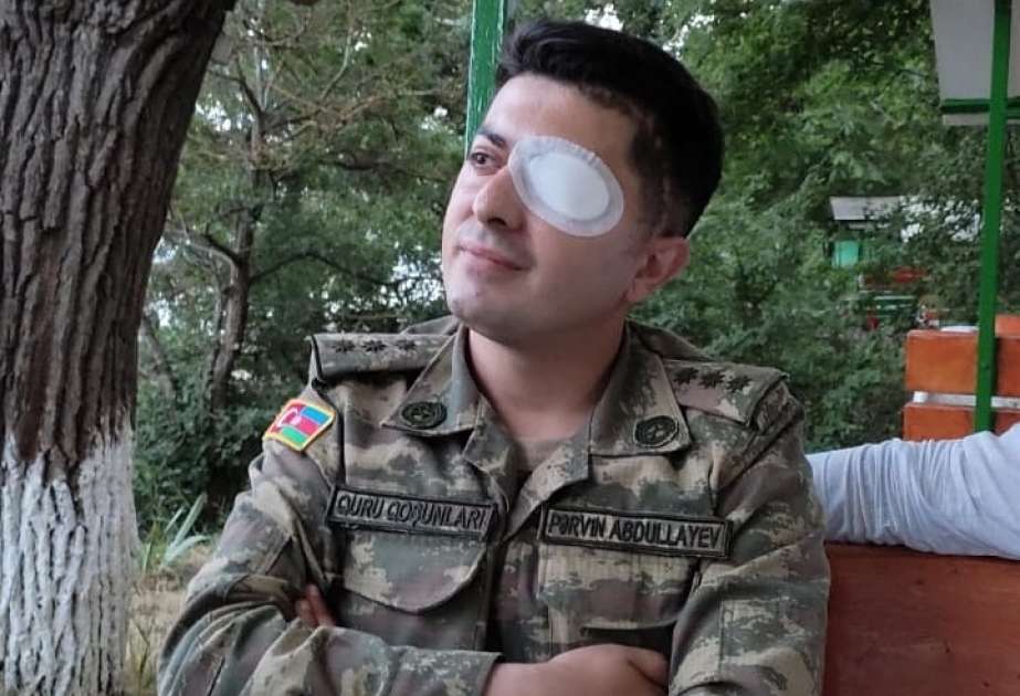 Cəsur döyüşçü Pərvin Abdullayev: Hər şey Vətən üçündür!