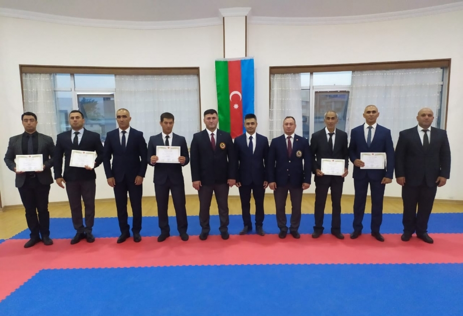 Naxçıvanda karate hakimlərinin seminarı keçirilib