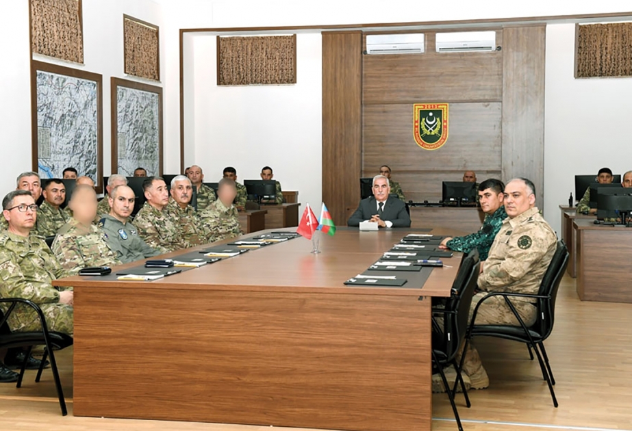 Naxçıvan Qarnizonu Qoşunları və Türkiyə Silahlı Qüvvələrinin idarəetmə orqanları ilə birgə taktiki-xüsusi təlimi keçirilib