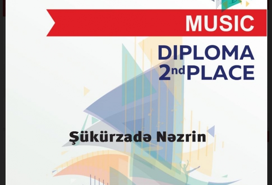 Abşeronlu gənc pianoçu Beynəlxalq Sənət Müsabiqəsində 2-ci yerə layiq görülüb