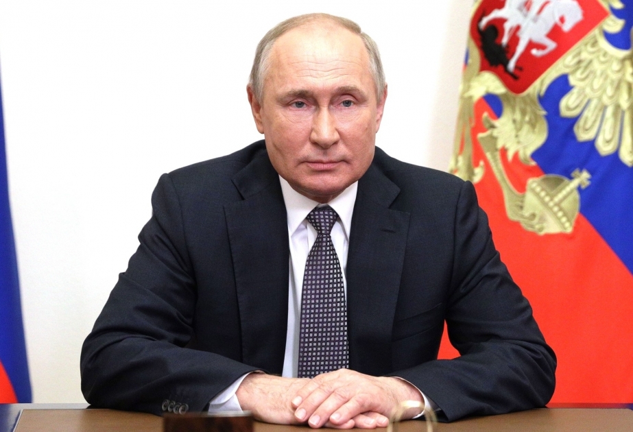 Prezident Vladimir Putin Qarabağda atəşkəsə nail olunmasında Rusiyanın rolunu qeyd edib