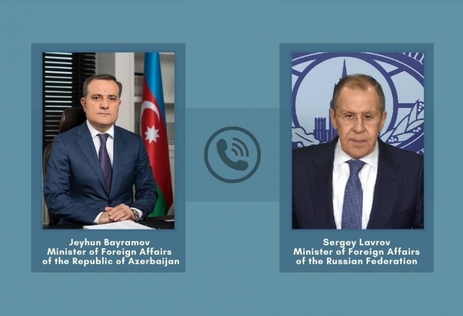 Außenminister von Aserbaidschan und Russland diskutierten aktuelle Lage in Region