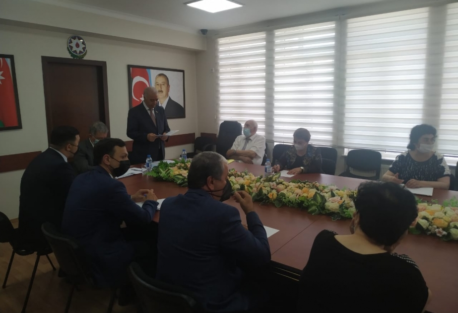 Nizami Rayon Ağsaqqallar Şurasının hesabat-seçki konfransı keçirilib
