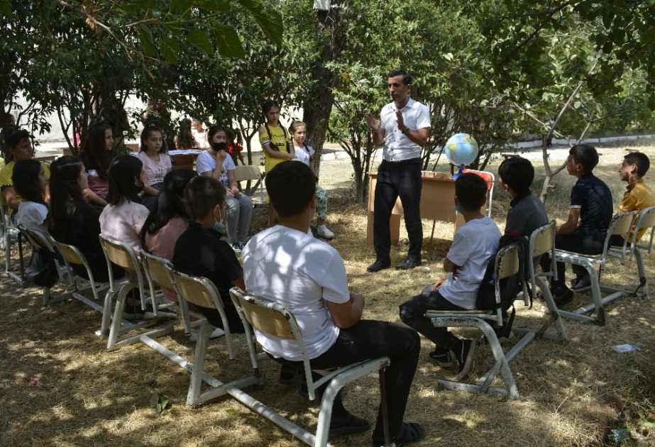 Şabranda 2723 şagird “Yay məktəbi”nə qoşulub