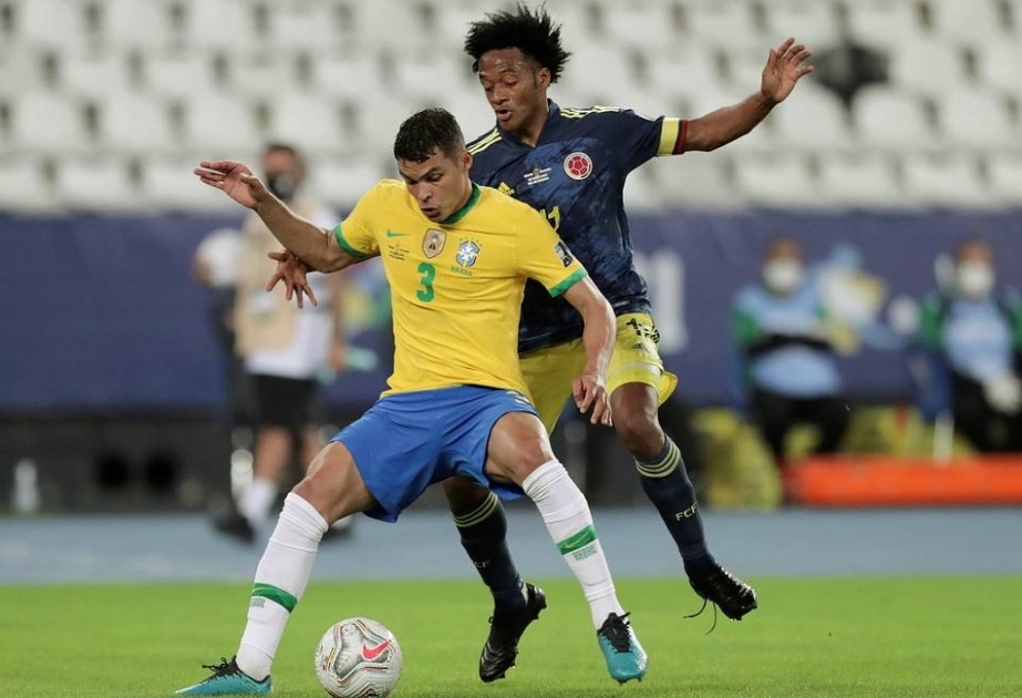 Сборная Бразилии обыграла команду Колумбии в матче Кубка Америки по футболу