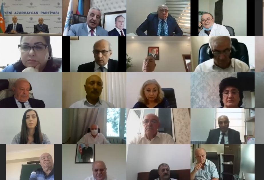 Yeni Azərbaycan Partiyası Yasamal rayon təşkilatının XI hesabat konfransı keçirilib
