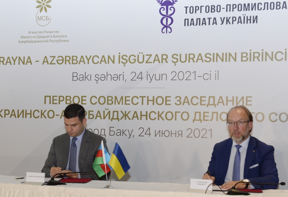 Azerbaiyán y Ucrania establecen un Consejo Empresarial conjunto