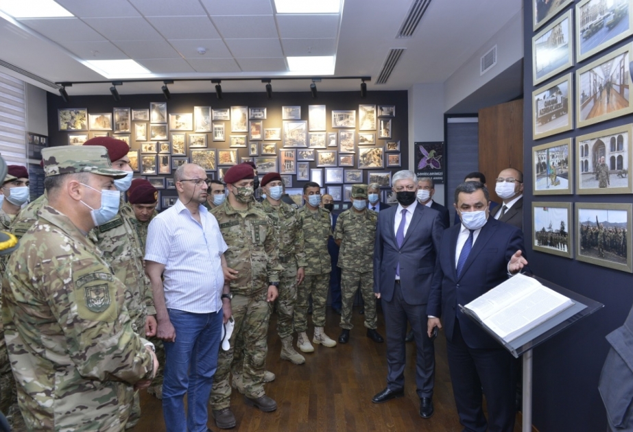 Baş Prokurorluqda Vətən müharibəsi iştirakçıları ilə görüş keçirilib