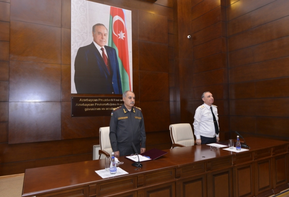 Azərbaycan Silahlı Qüvvələri Günü münasibətilə Respublika Hərbi Prokurorluğunda tədbir keçirilib