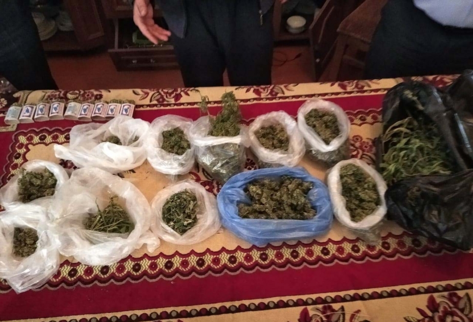 Sabirabadda ümumi çəkisi 24 kiloqram olan çətənə bitkisi və marixuana aşkar edilib
