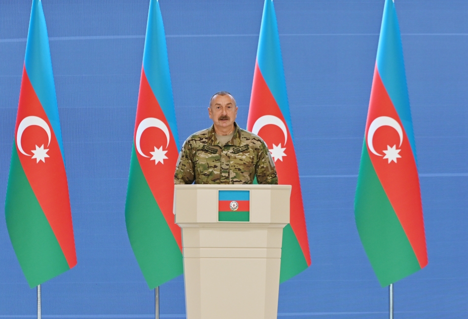 Prezident, Ali Baş Komandan İlham Əliyev Silahlı Qüvvələr Günü münasibətilə Azərbaycan Ordusunun rəhbər və şəxsi heyətinin bir qrupu ilə görüşüb YENİLƏNİB VİDEO
