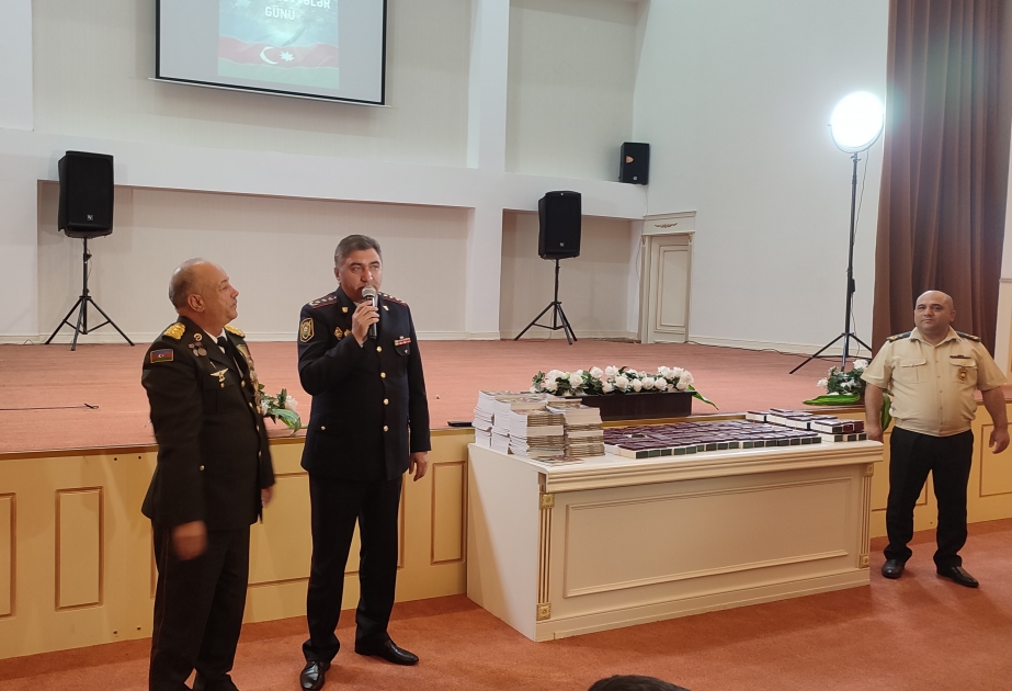Cəlilabadda “Şəhidlik zirvəsinə ucalanlar” kitabının təqdimatı keçirilib