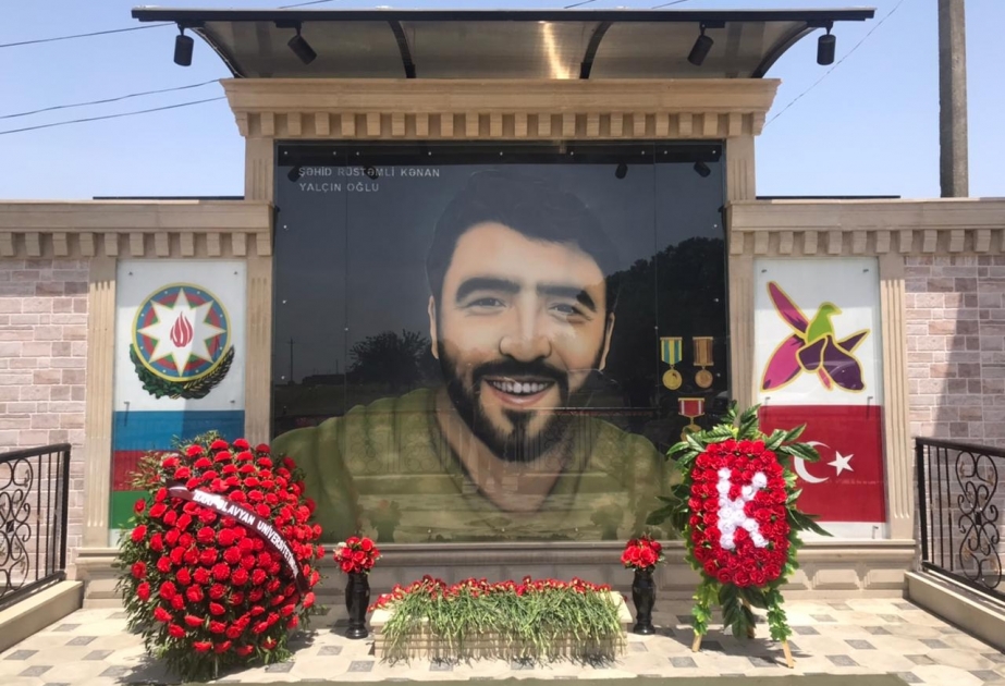 Vətən müharibəsi şəhidi Kənan Rüstəmlinin xatirəsinə bulaq istifadəyə verilib