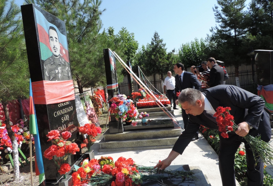 Silahlı Qüvvələr Günü Ağsu rayonunda qeyd olunub
