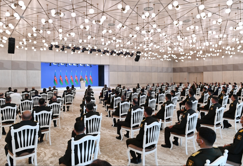Prezident İlham Əliyev: 2016-cı ilin Aprel döyüşləri ermənilərə vurulan ciddi zərbə oldu