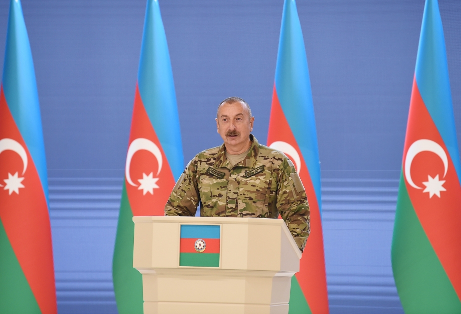 Azərbaycan Prezidenti: Biz İkinci Qarabağ müharibəsinin nəticələrini düzgün təhlil edərək öz hərbi gücümüzü artıracağıq