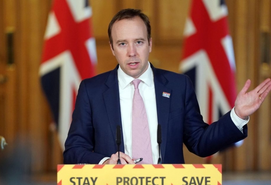 Böyük Britaniyanın səhiyyə üzrə dövlət katibi istefa verib