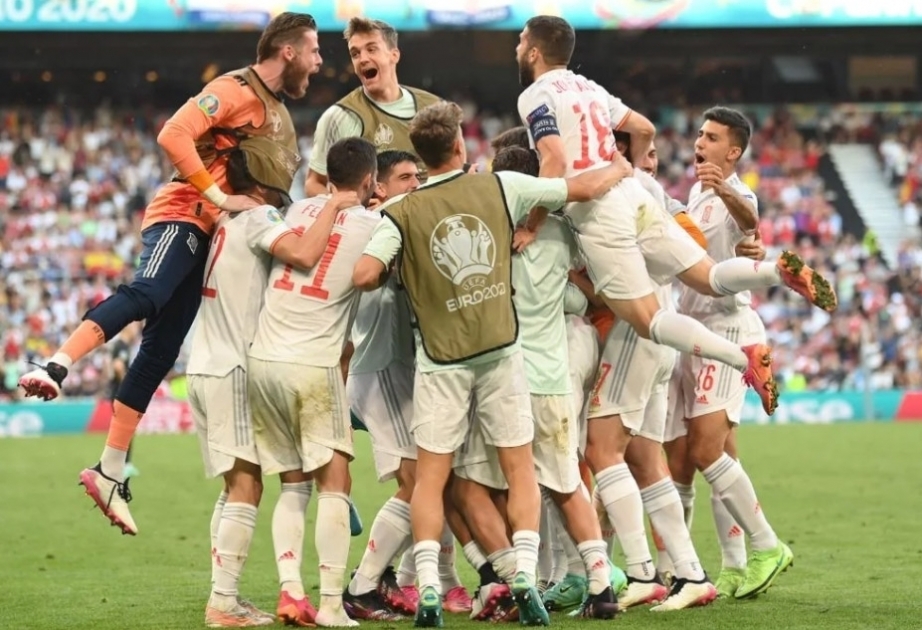 Spain win 8-goal thriller vs. Croatia to bag EURO 2020 quarterfinals ticket