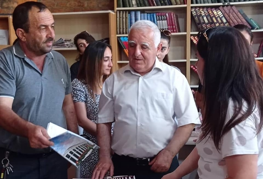Şəki şəhərində şəhid ailələri ilə görüş keçirilib