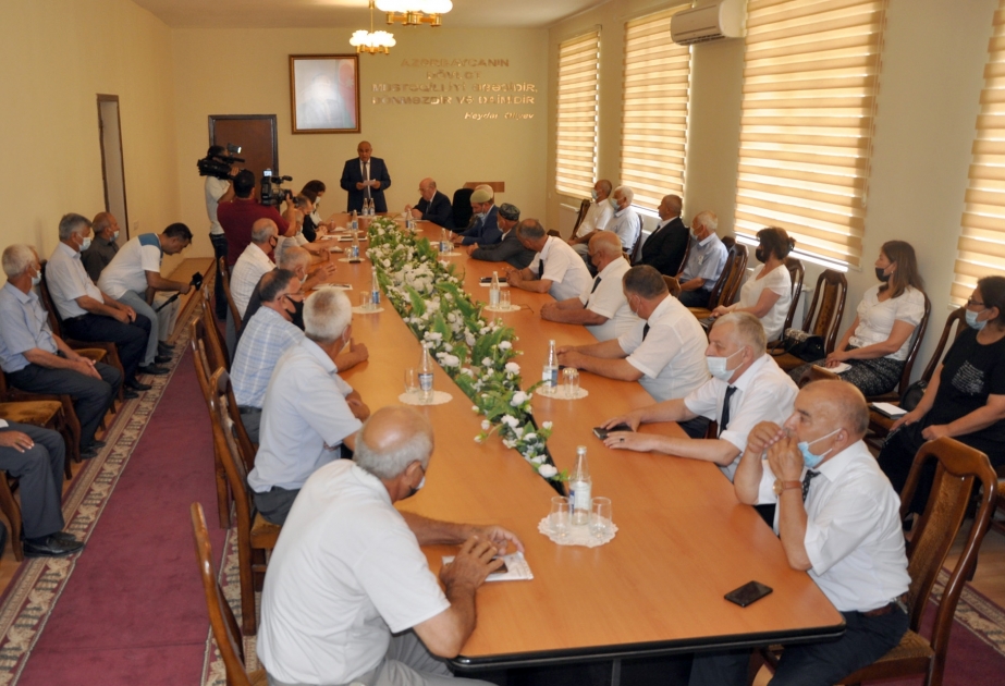 Zərdabda rayon Ağsaqqallar Şurasının konfransı keçirilib