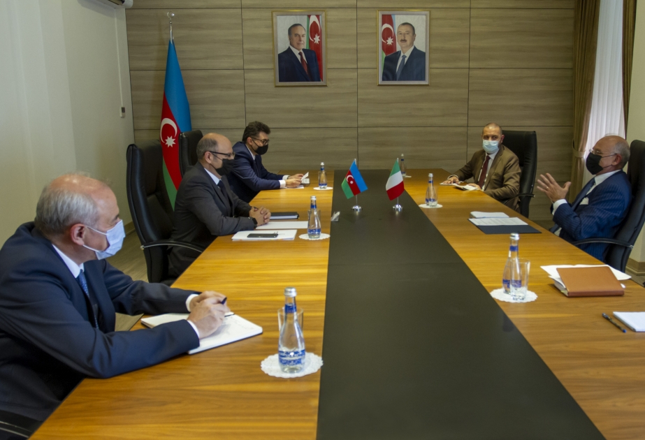 Azərbaycanla İtaliyanın uzunmüddətli əməkdaşlıq əlaqələrində enerji sektorunda tərəfdaşlığın rolundan danışılıb