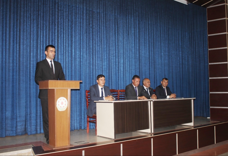 Şahbuz rayonunda özünüməşğulluq proqramına cəlb edilən sakinlərlə görüş keçirilib