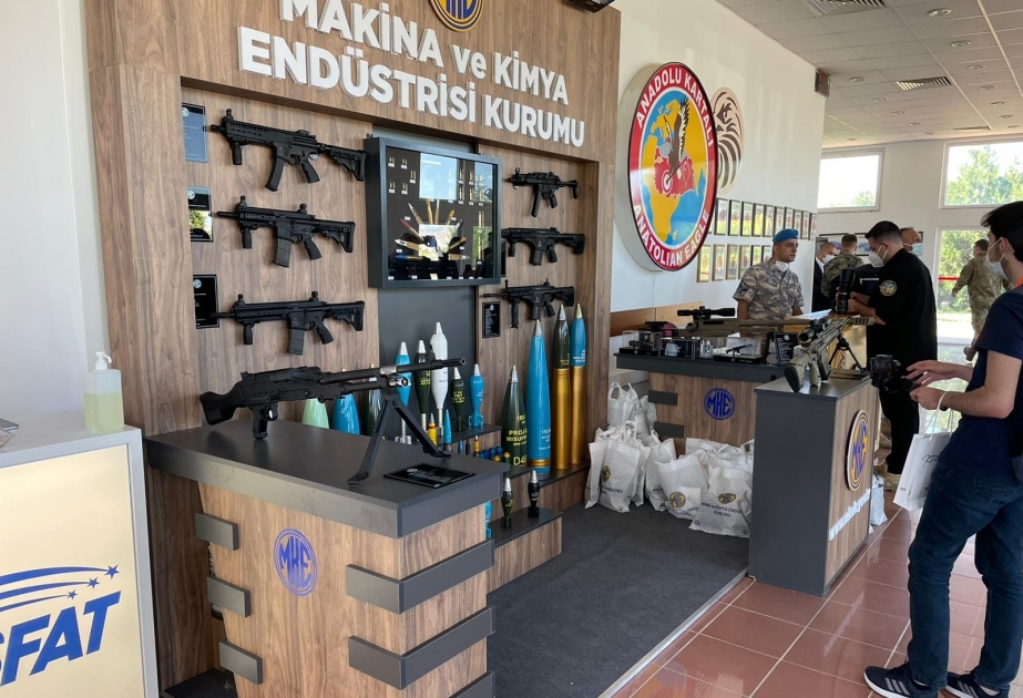 “Anadolu Qartalı - 2021” beynəlxalq taktiki-uçuş təlimləri məkanında Türkiyənin müdafiə sənayesi məhsulları sərgilənir VİDEO