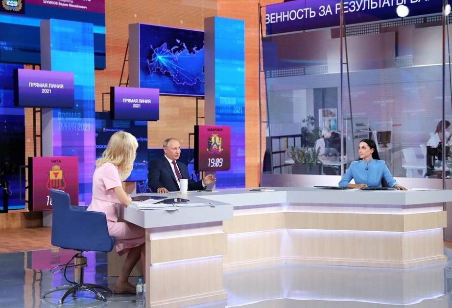Rusiya Prezidenti ilə canlı yayımın aparıcılarından biri Azərbaycan əsilli jurnalistdir