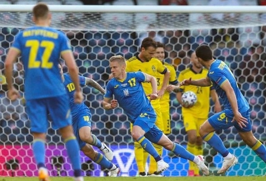 Ukraine beat Sweden 2-1 in Euro 2020 round of 16